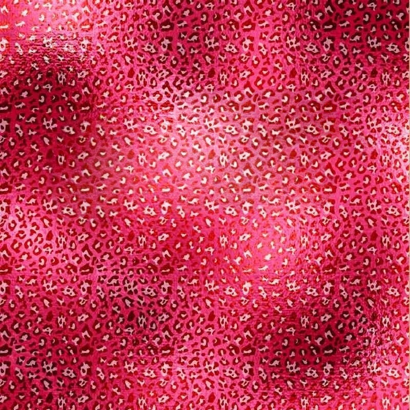 Strawberry Leopard Patterned Adhesive Vinyl