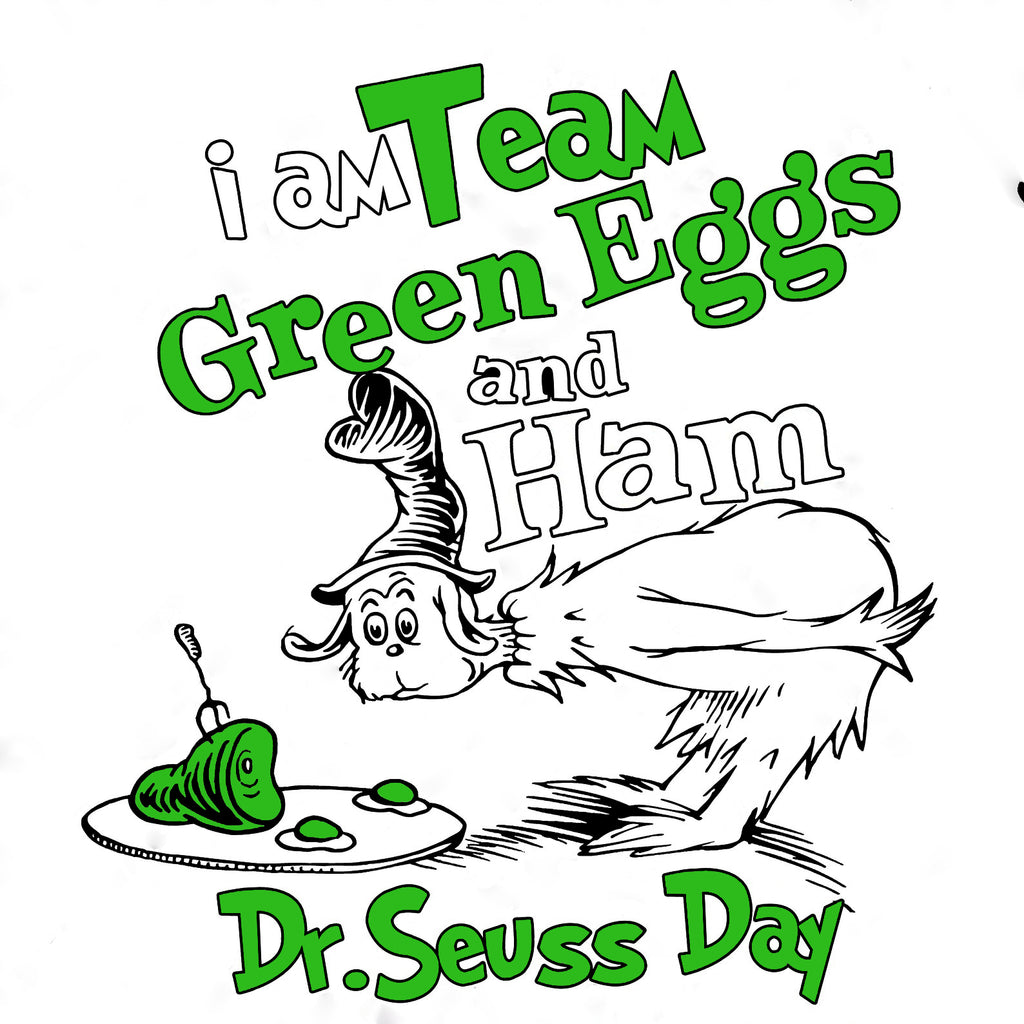 Dr. Seuss Day Team Green Eggs and Ham SVG dr-seuss-day-team-green-eggs-and-ham-svg