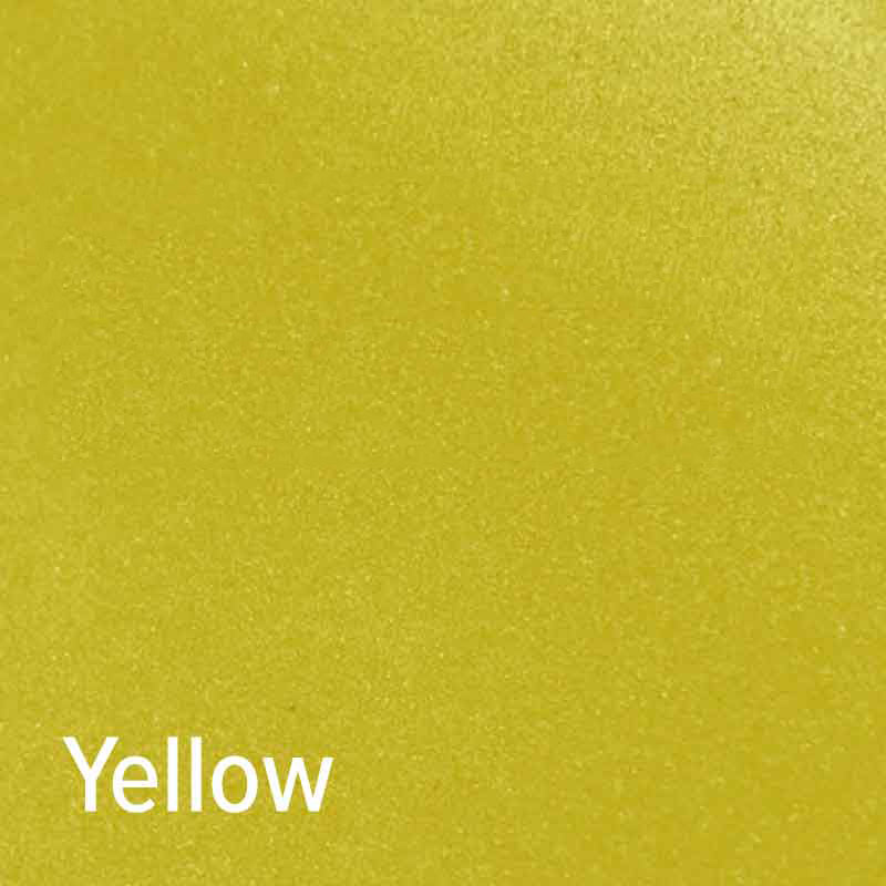 Yellow PU Iron-On Vinyl 12 x 24 Inches
