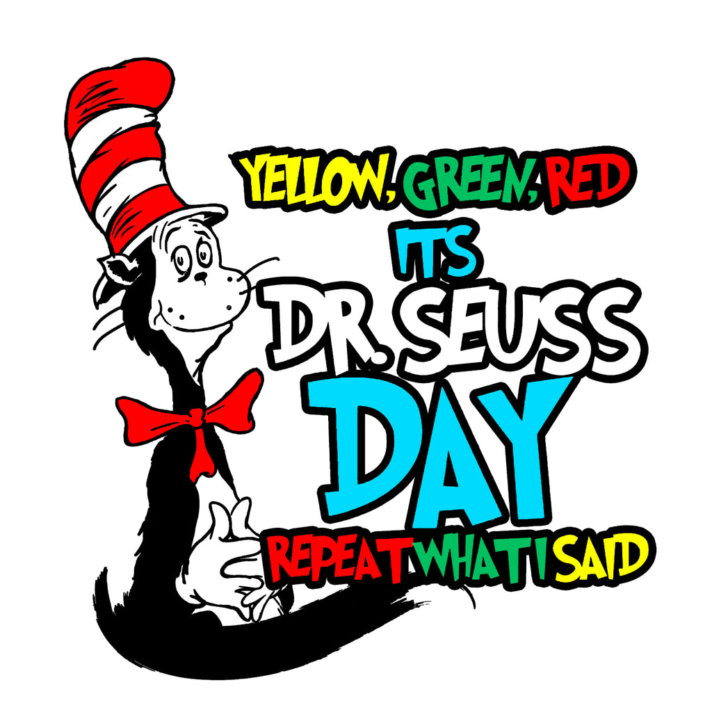Dr. Seuss Day Green Eggs and Ham SVG